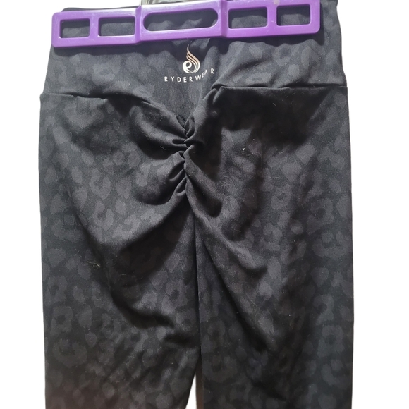 Ryderwear Black Activewear Leggings M - Picture 3 of 4
